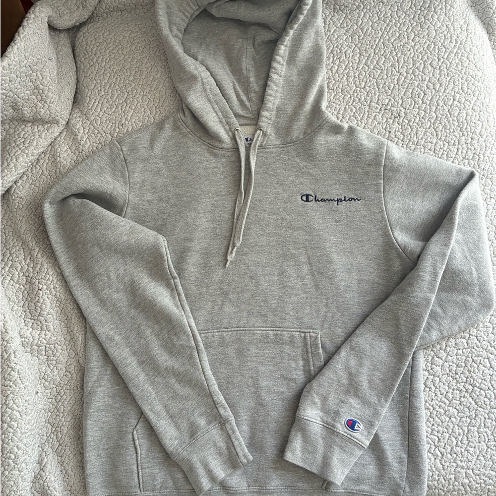 Champion Light Gray Men's Hoodie